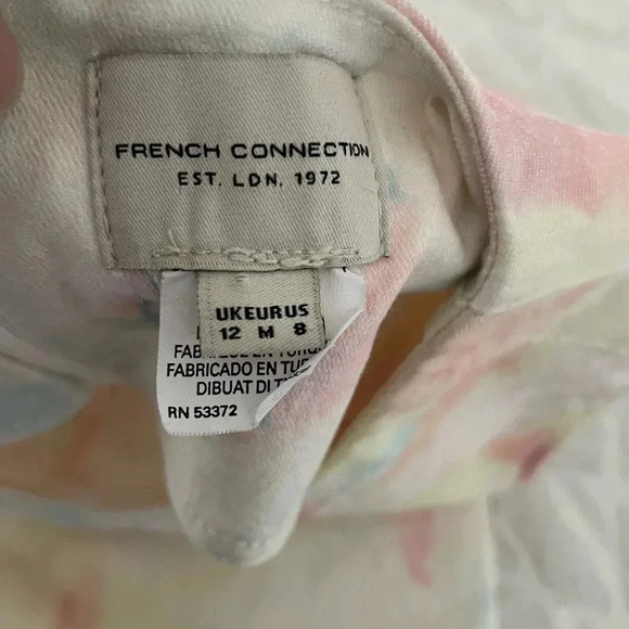 French Connection tye dye shift dress - Picture 8 of 12